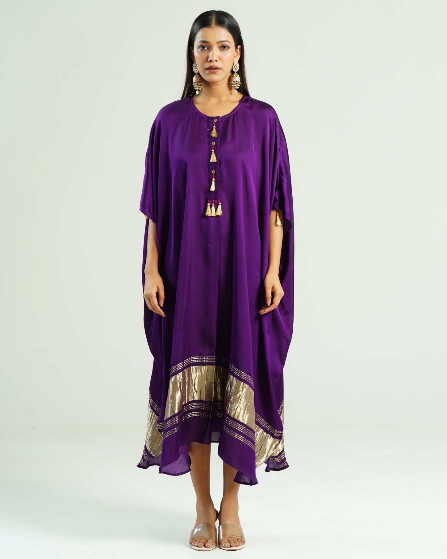Kaftan Kutch - Purple / Gold