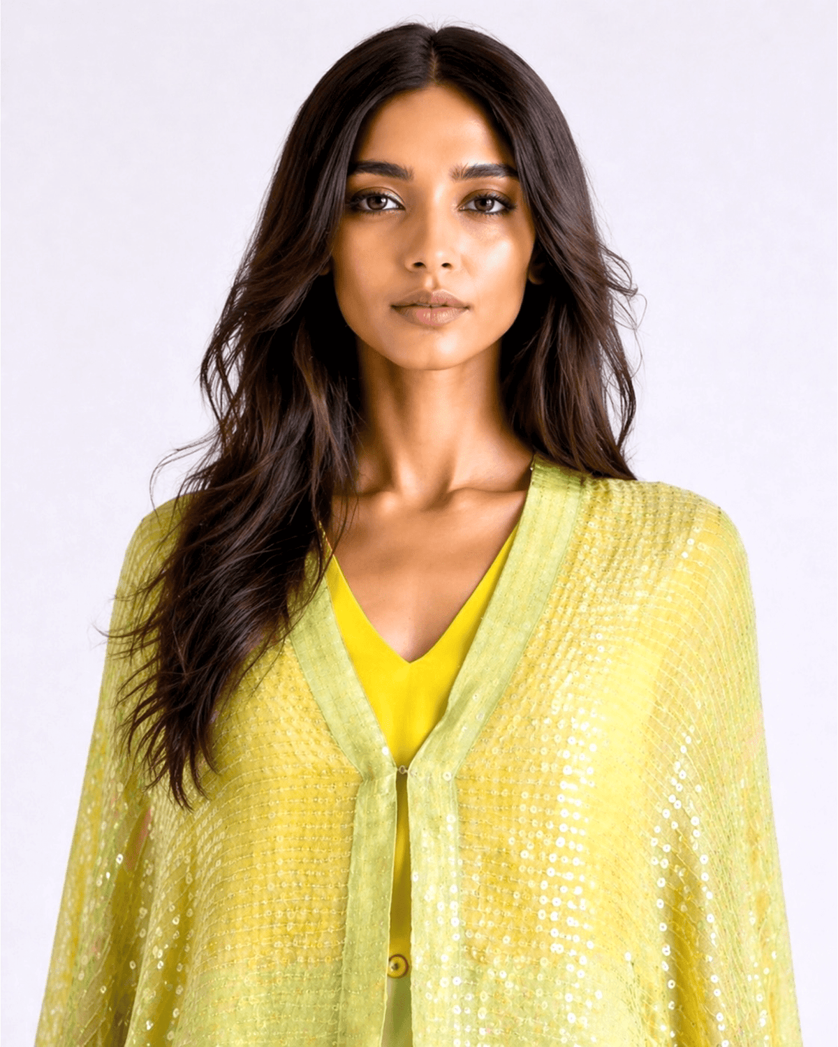 Kurta Set Floral - Green / Lemon - Mayura Kumar
