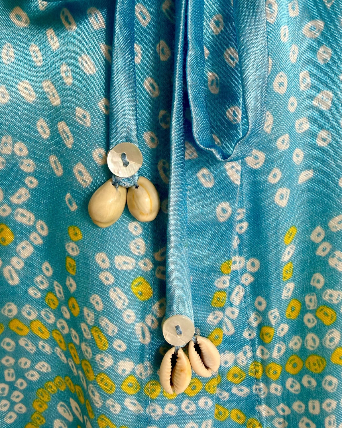 Shirt Kimono Bandhej - Sky Blue - Mayura Kumar