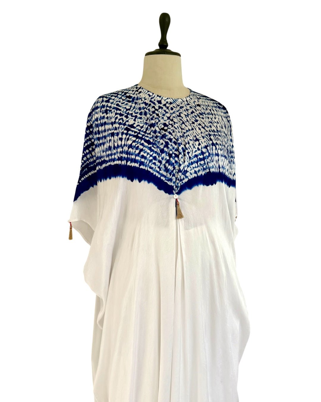 Kurta Set Shibori - Ivory/Indigo - Mayura Kumar