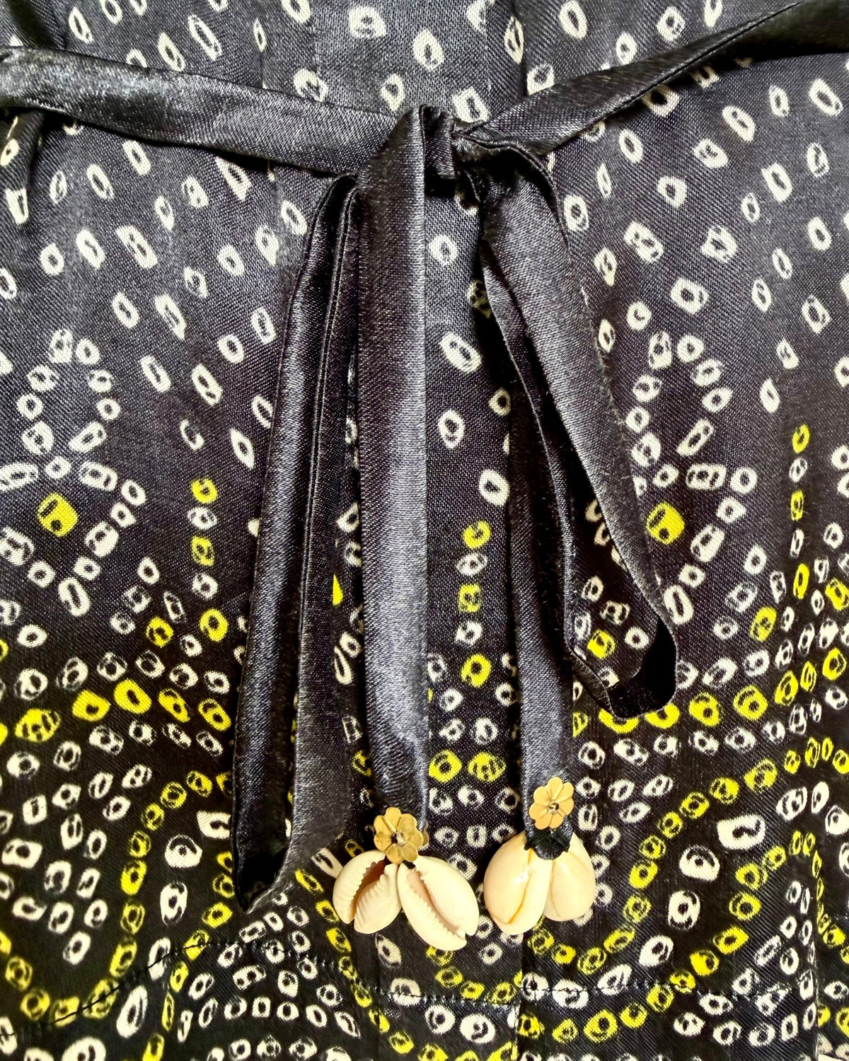 Shirt Bandhej - Black - Mayura Kumar