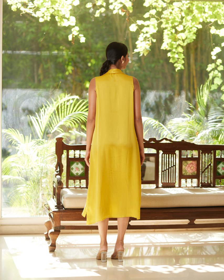 Dress - Yellow - Mayura Kumar
