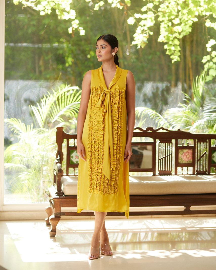 Dress - Yellow - Mayura Kumar