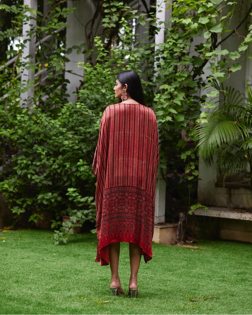 Kaftan - Red/Black - Mayura Kumar