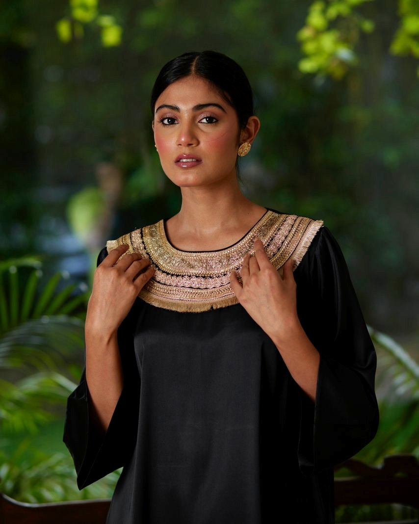 Kurta Set - Black/Gold - Mayura Kumar