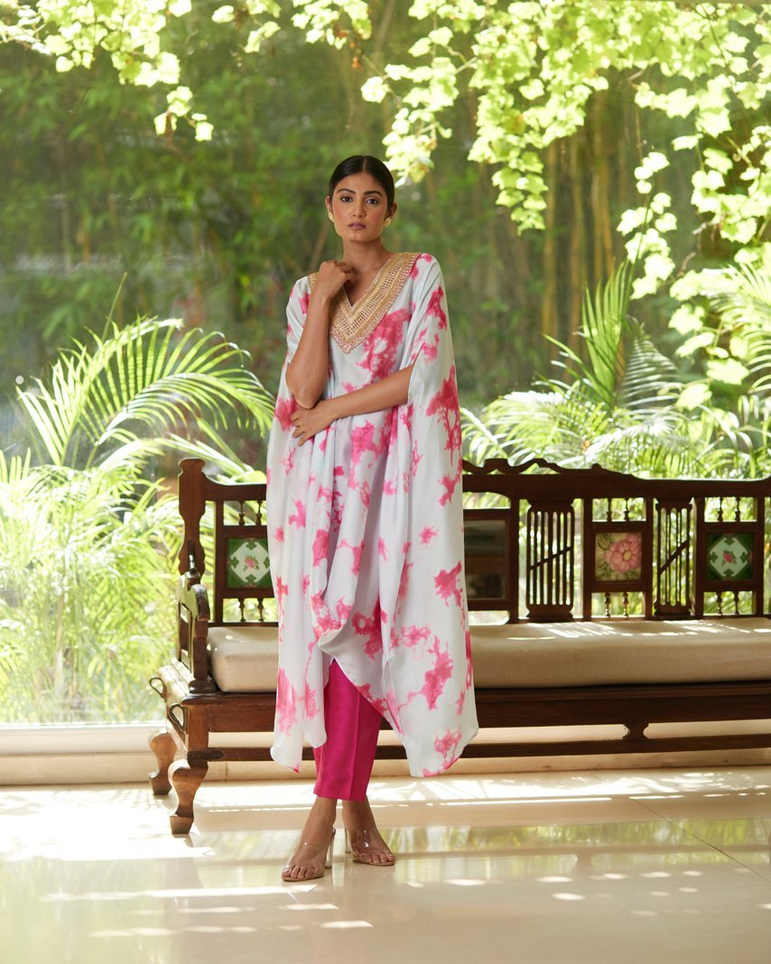 Kurta Set - Blue/Pink - Mayura Kumar