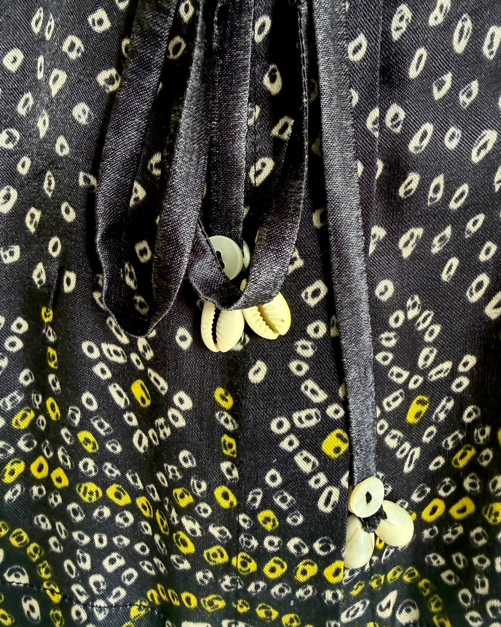 Shirt Kimono Bandhej - Black