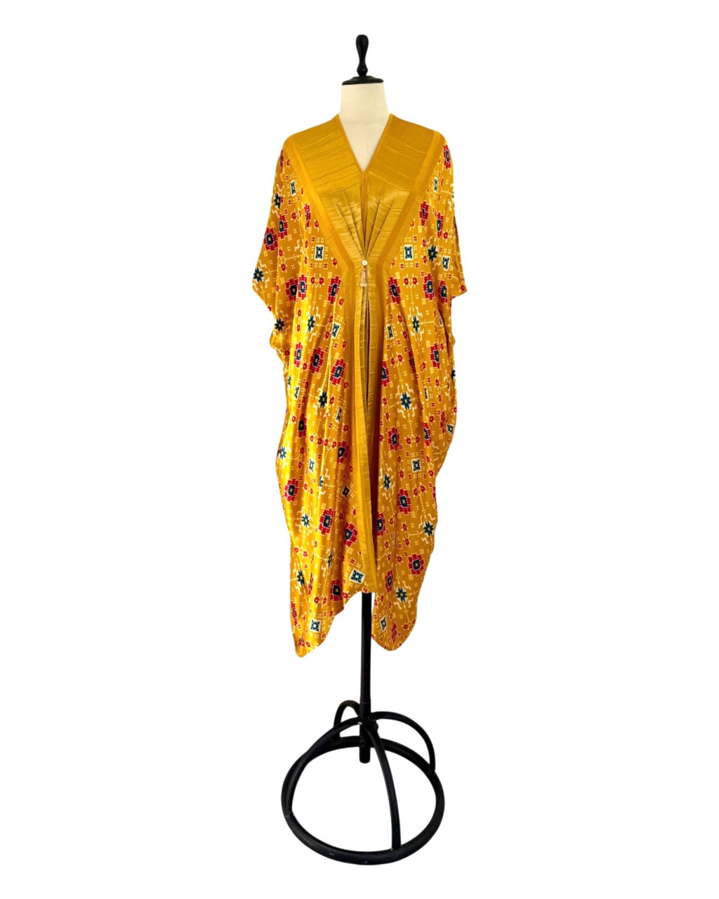 Kaftan Patola - Yellow /Gold