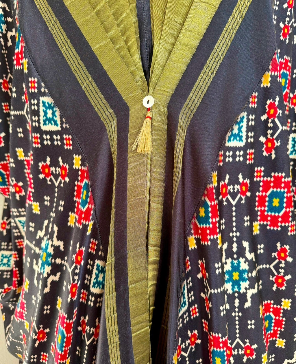 Kaftan Patola - Black /Gold