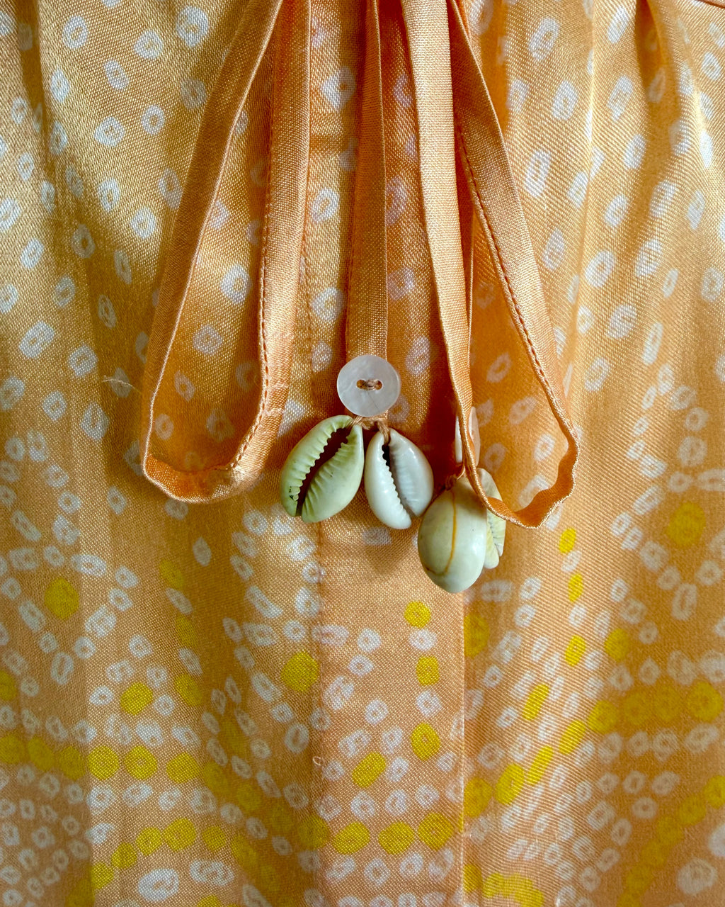 Shirt Kimono Bandhej - Peach