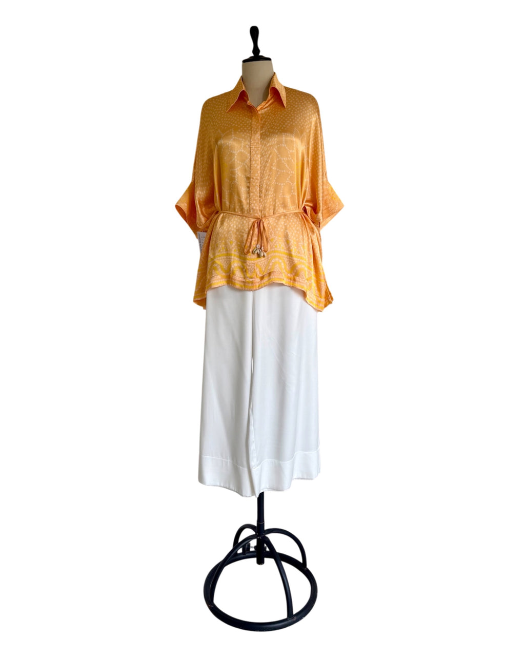 Shirt Kimono Bandhej - Peach