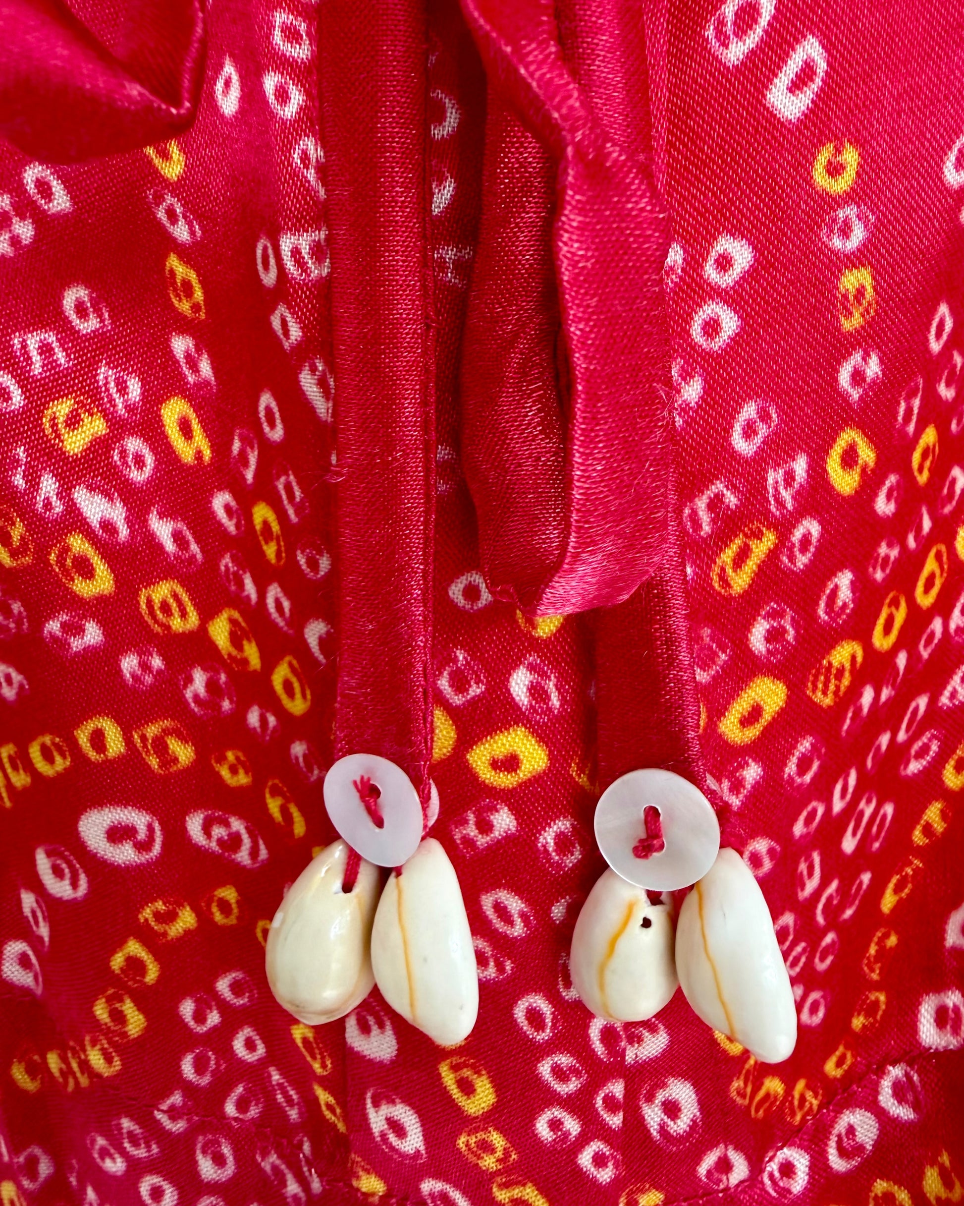 Shirt Kimono Bandhej - Red