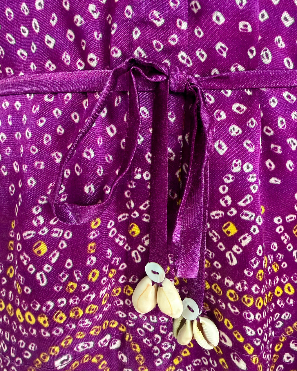 Shirt Kimono Bandhej - Purple