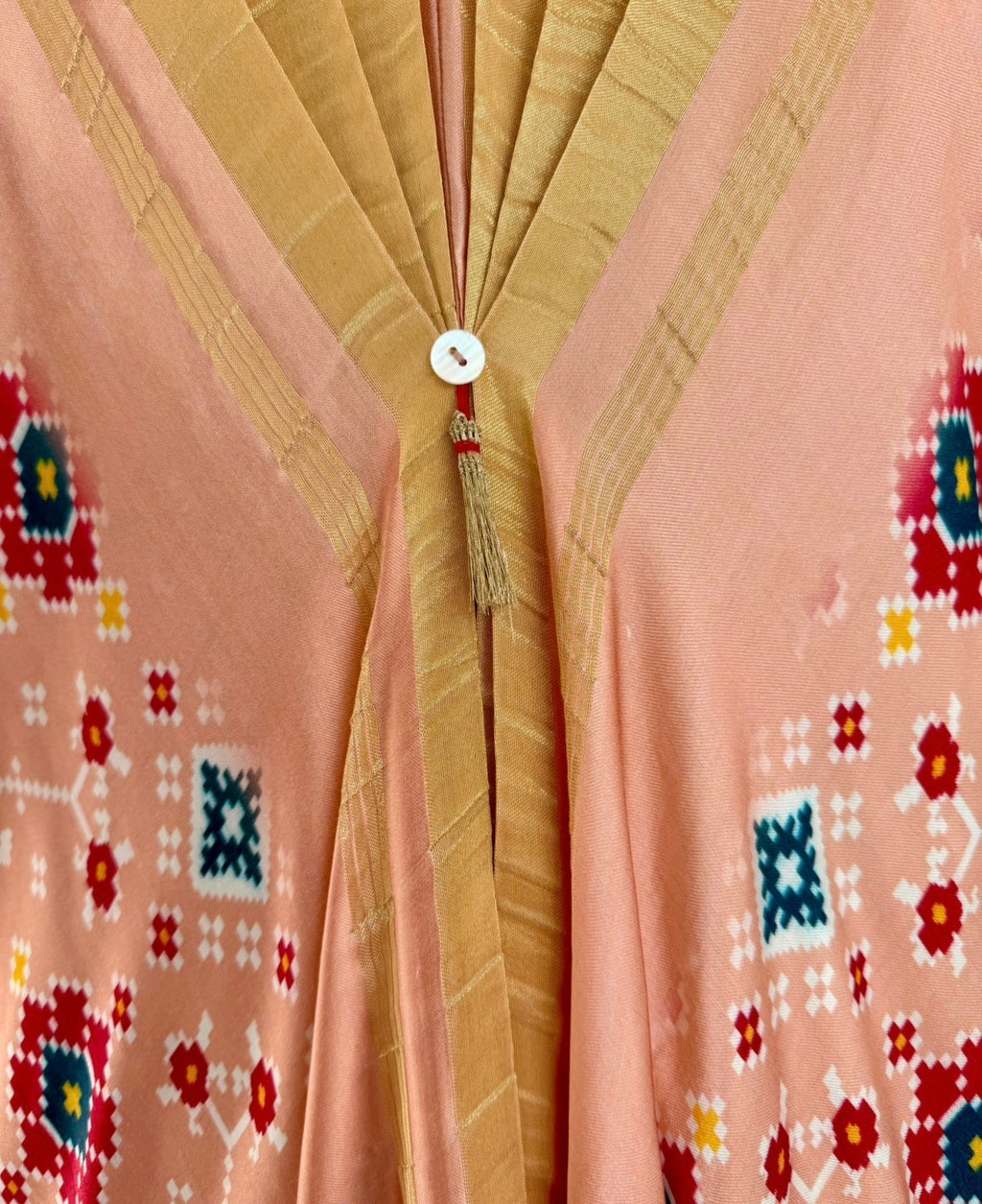 Kaftan Patola - Blush Pink /Gold