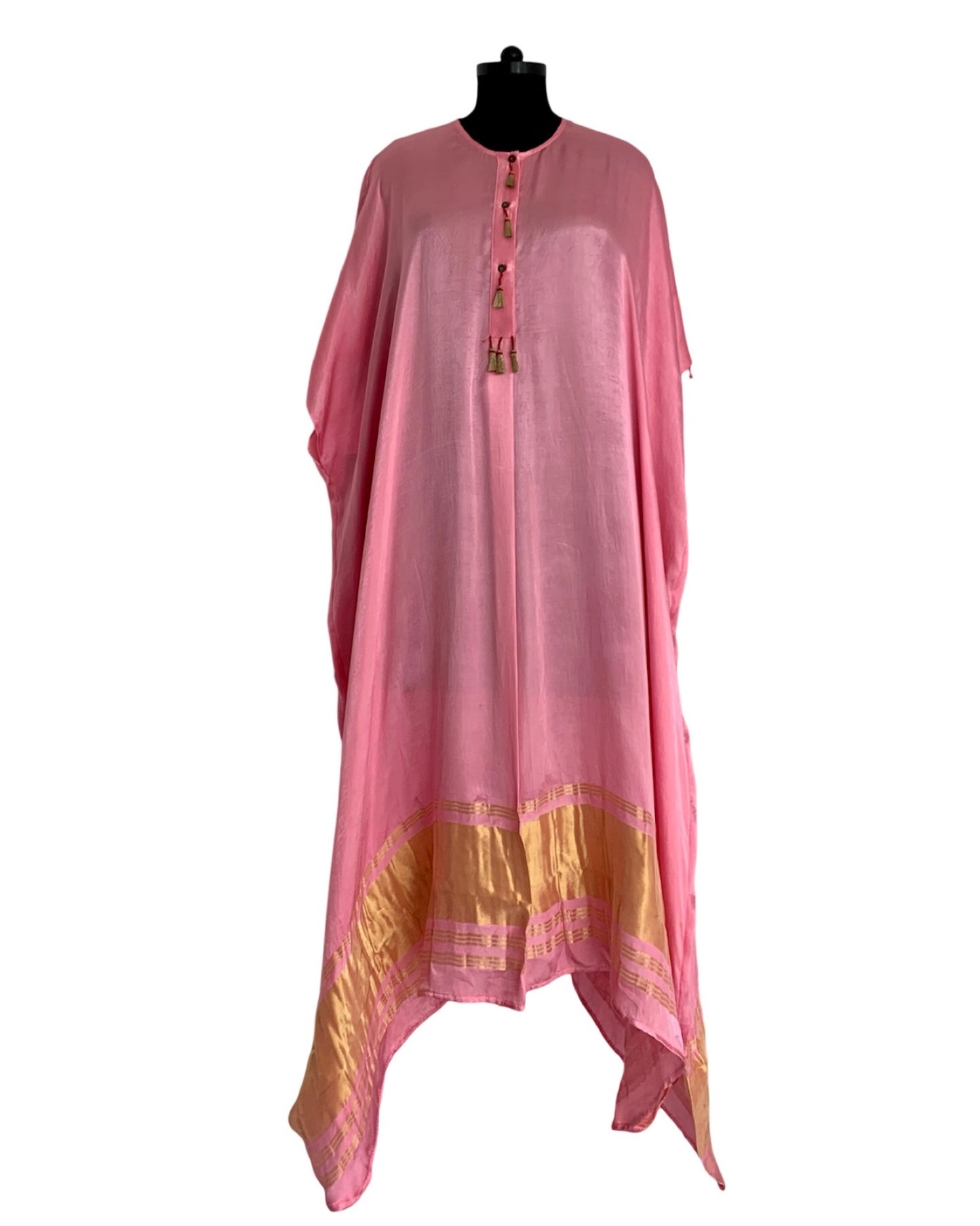 Kaftan Kutch - Bubblegum Pink / Gold