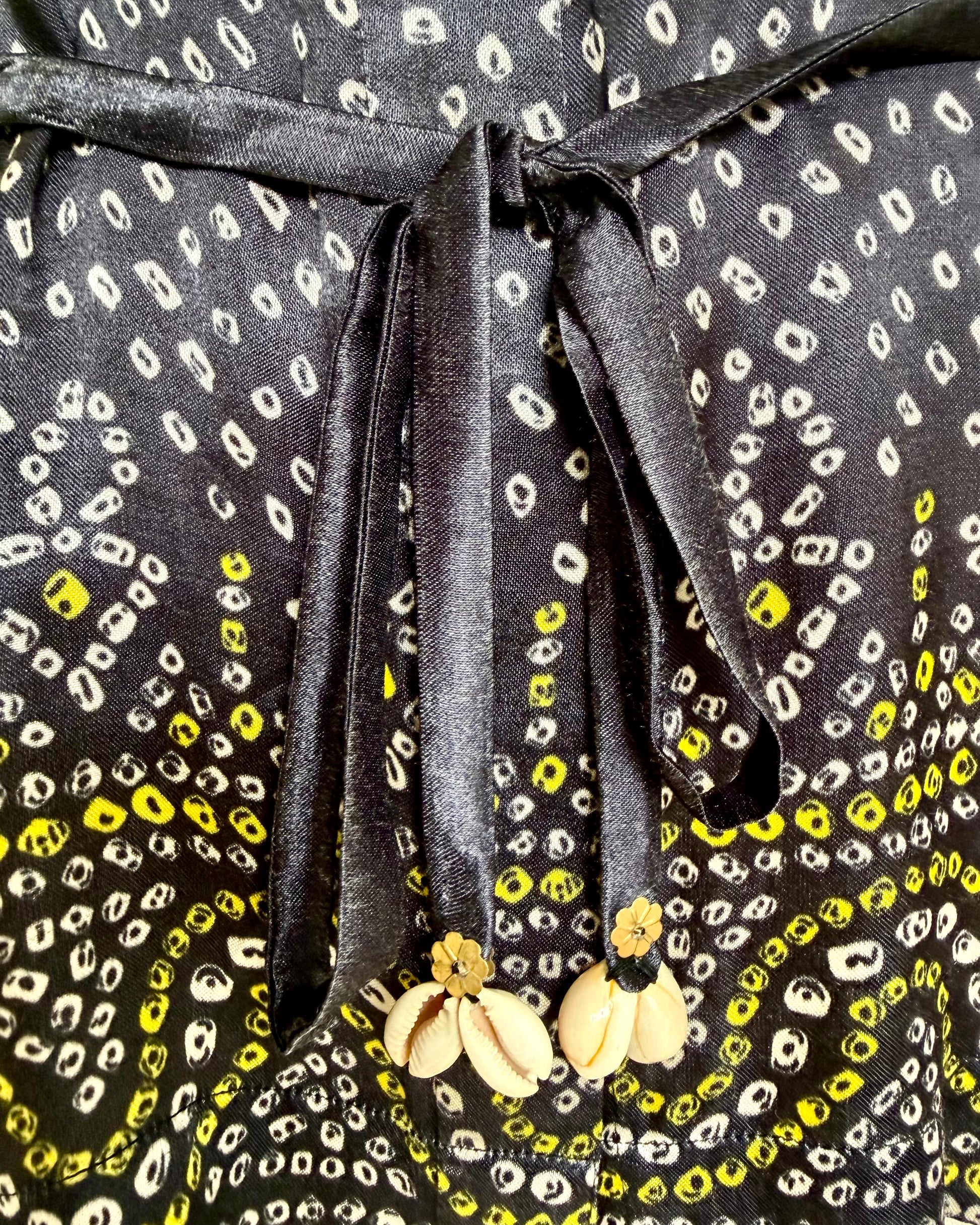 Shirt Bandhej - Black