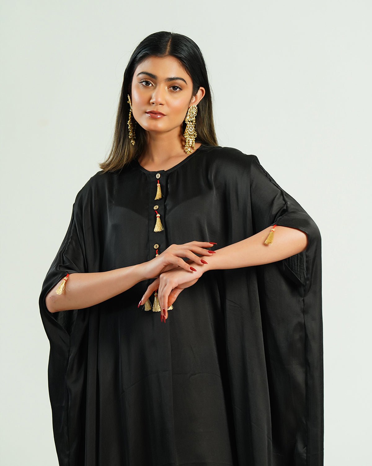 Kaftan Kutch - Black / Gold - Mayura Kumar