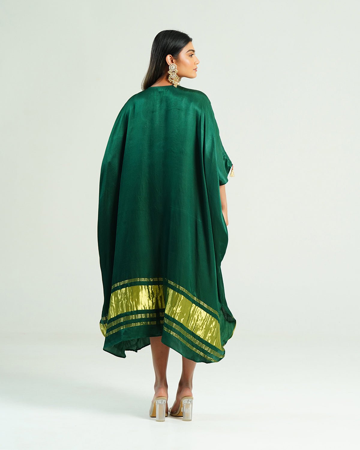 Kaftan Kutch - Green / Gold - Mayura Kumar