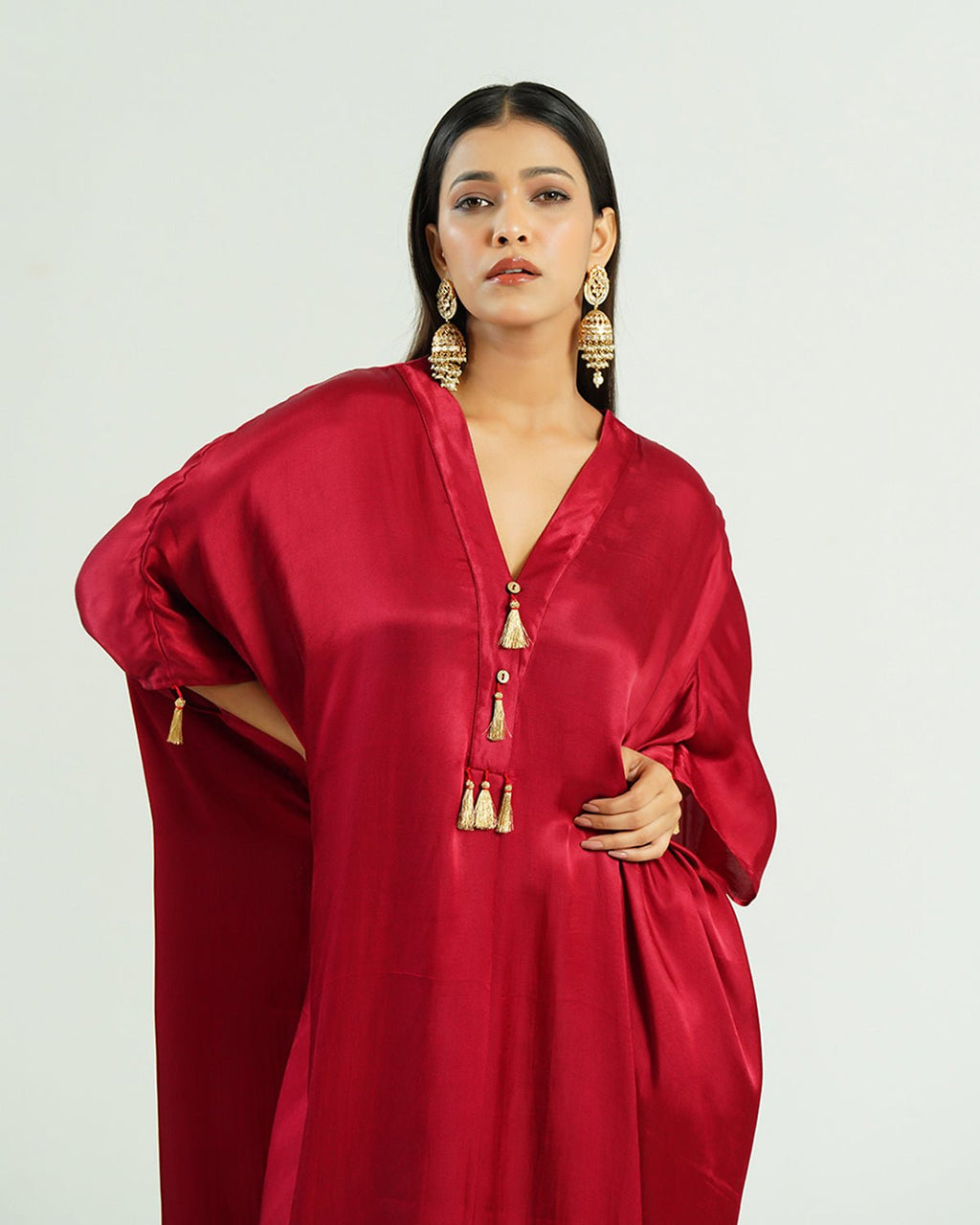 Kaftan Kutch - Red / Gold - Mayura Kumar