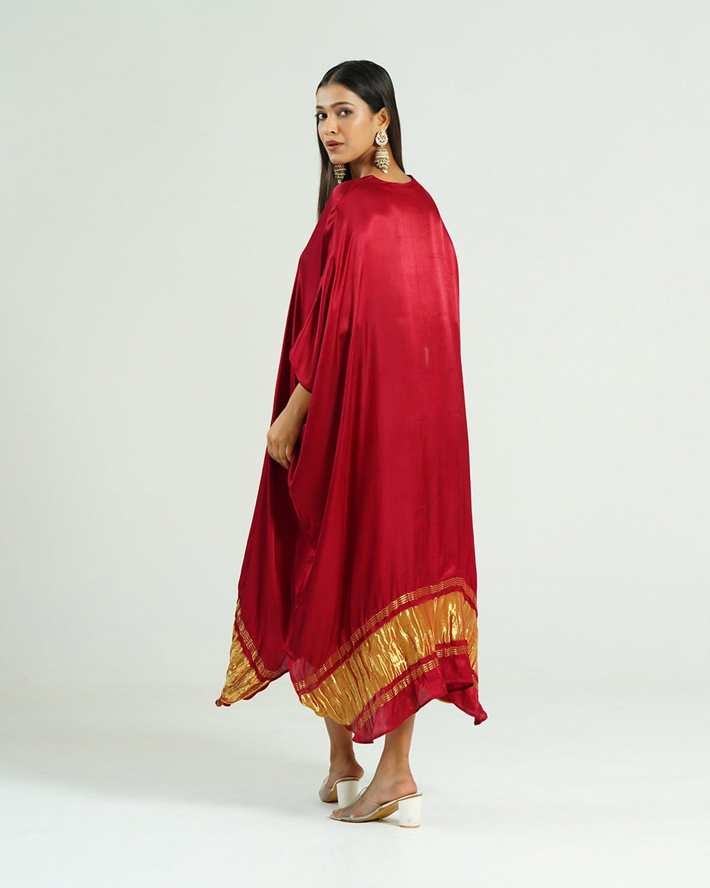 Kaftan Kutch - Red / Gold - Mayura Kumar