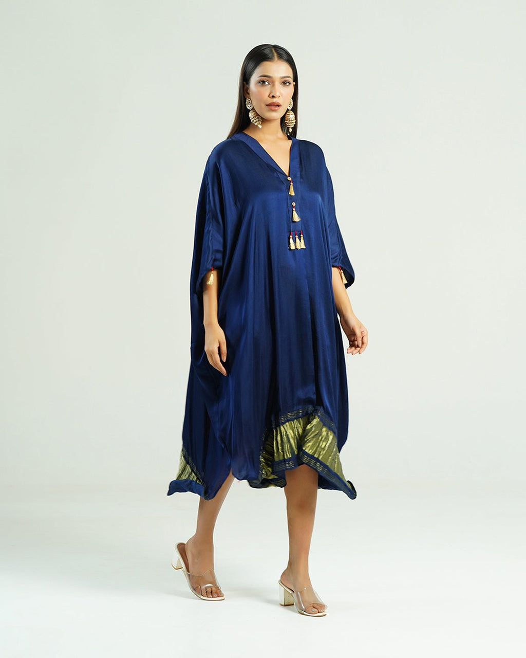 Kaftan Kutch - Royal Blue / Gold - Mayura Kumar