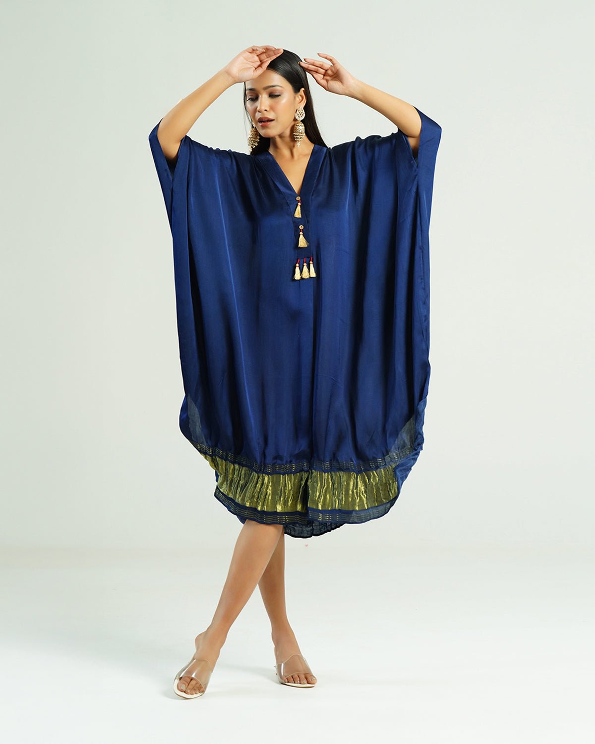 Kaftan Kutch - Royal Blue / Gold - Mayura Kumar