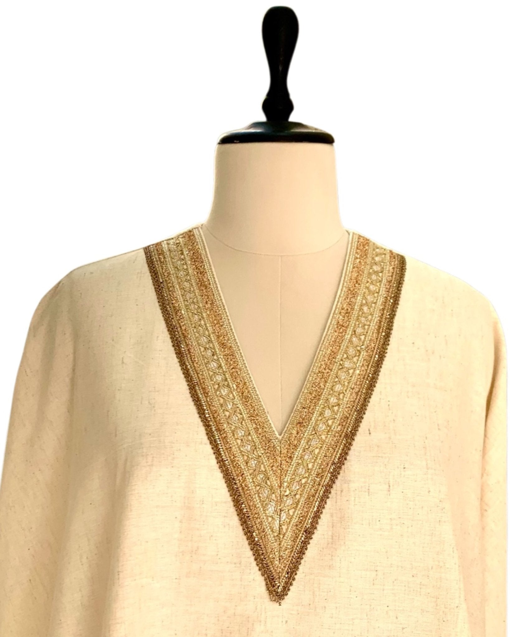 Kurta Set Khadi - Ivory / Gold - Mayura Kumar