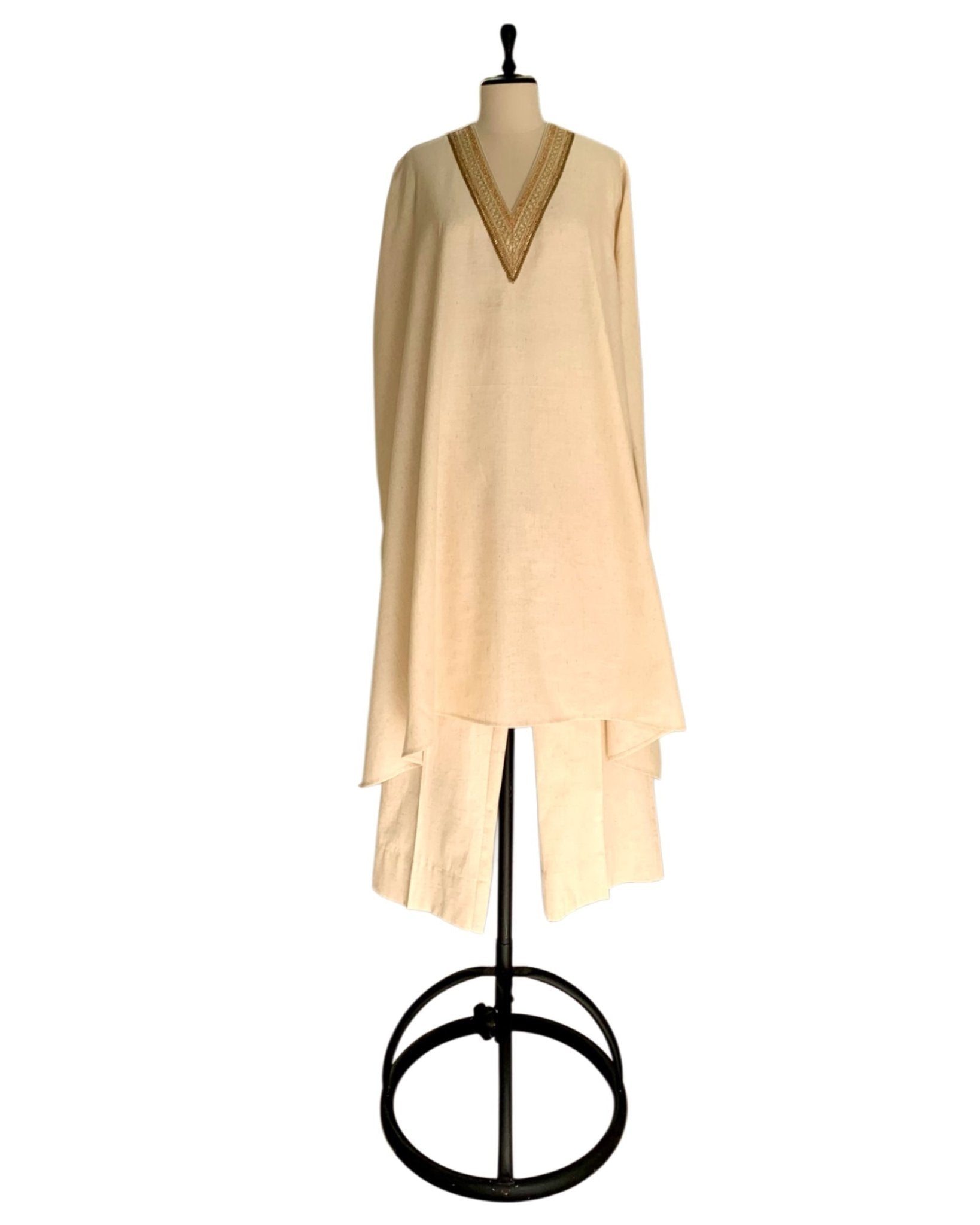 Kurta Set Khadi - Ivory / Gold - Mayura Kumar