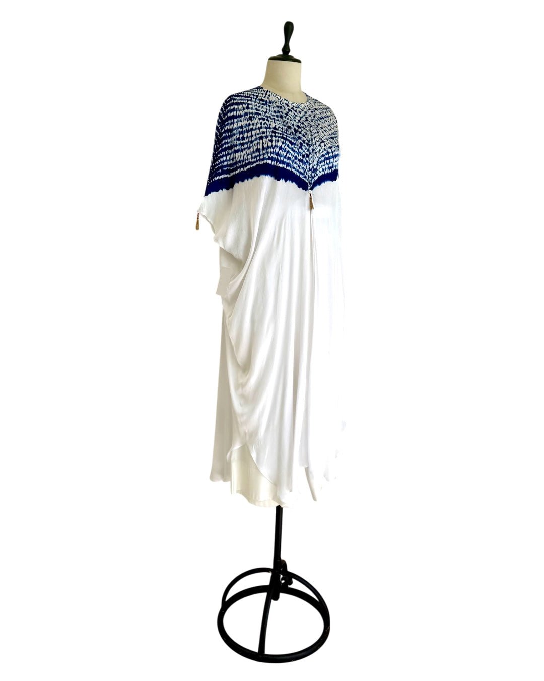 Kurta Set Shibori - Ivory/Indigo - Mayura Kumar
