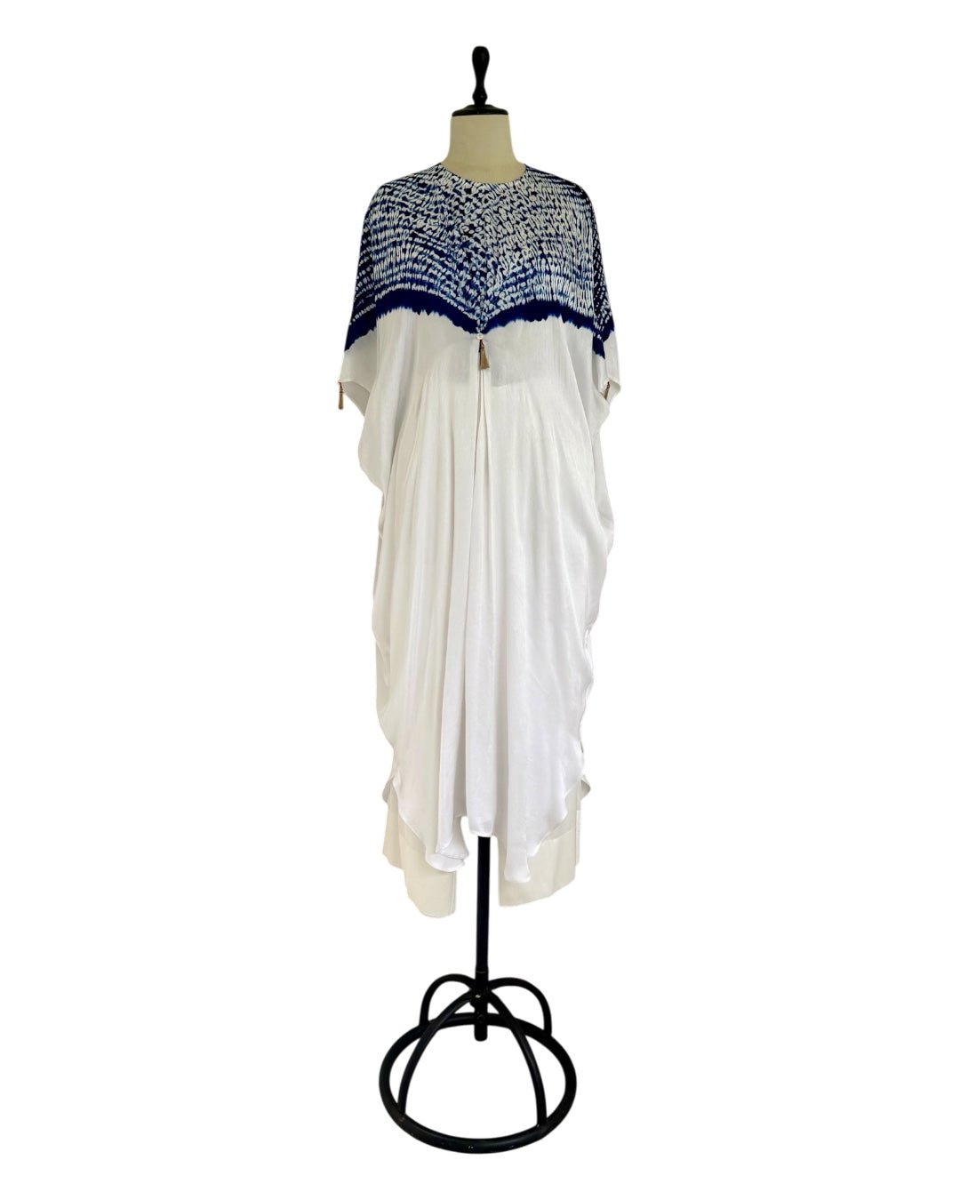 Kurta Set Shibori - Ivory/Indigo - Mayura Kumar