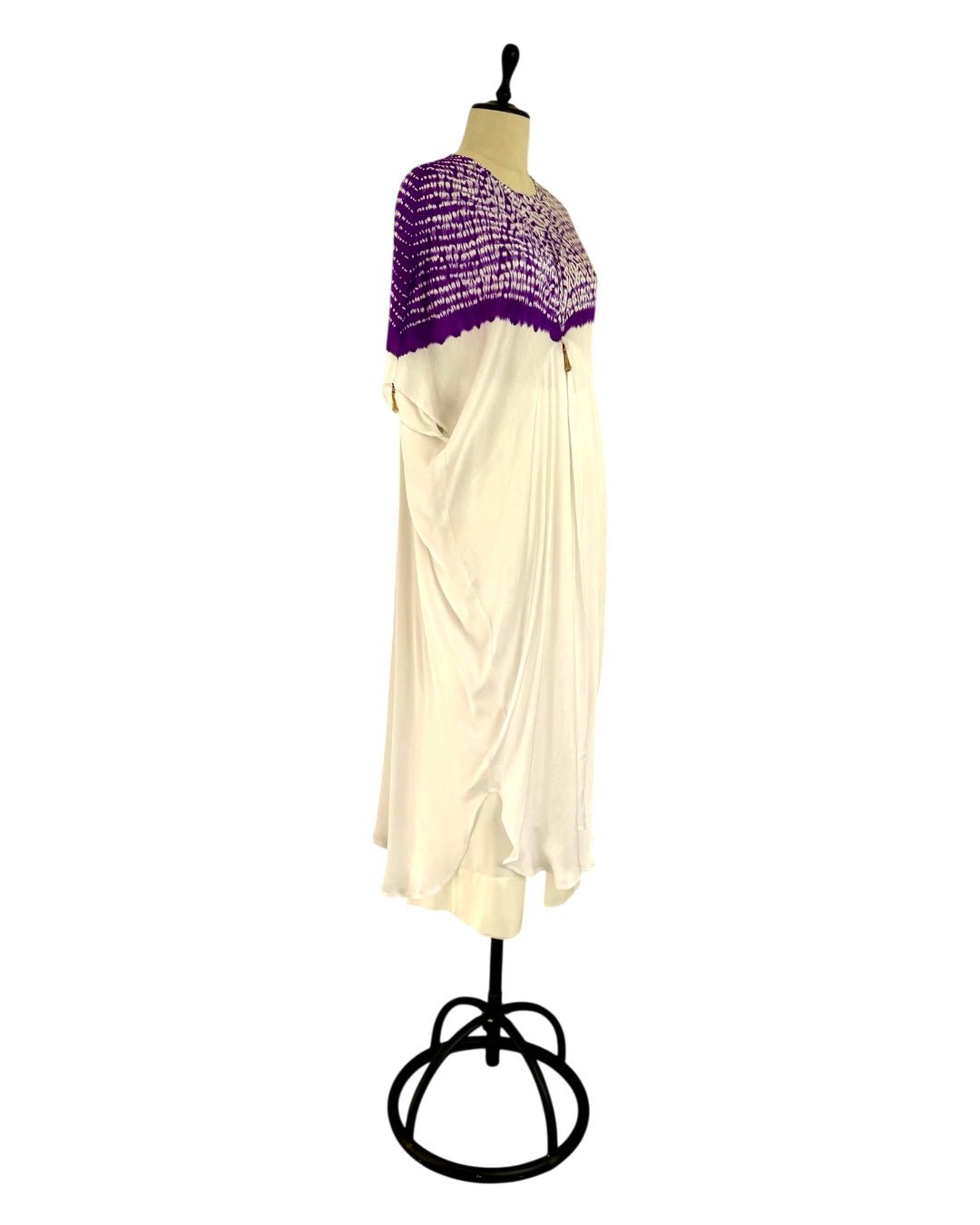Kurta Set Shibori - Ivory/Purple - Mayura Kumar