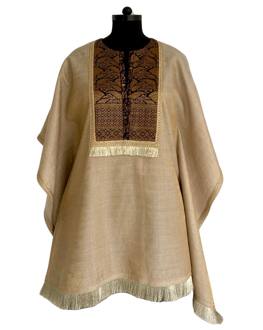 Kaftan Mini Banarasi - Silver / Black / Gold