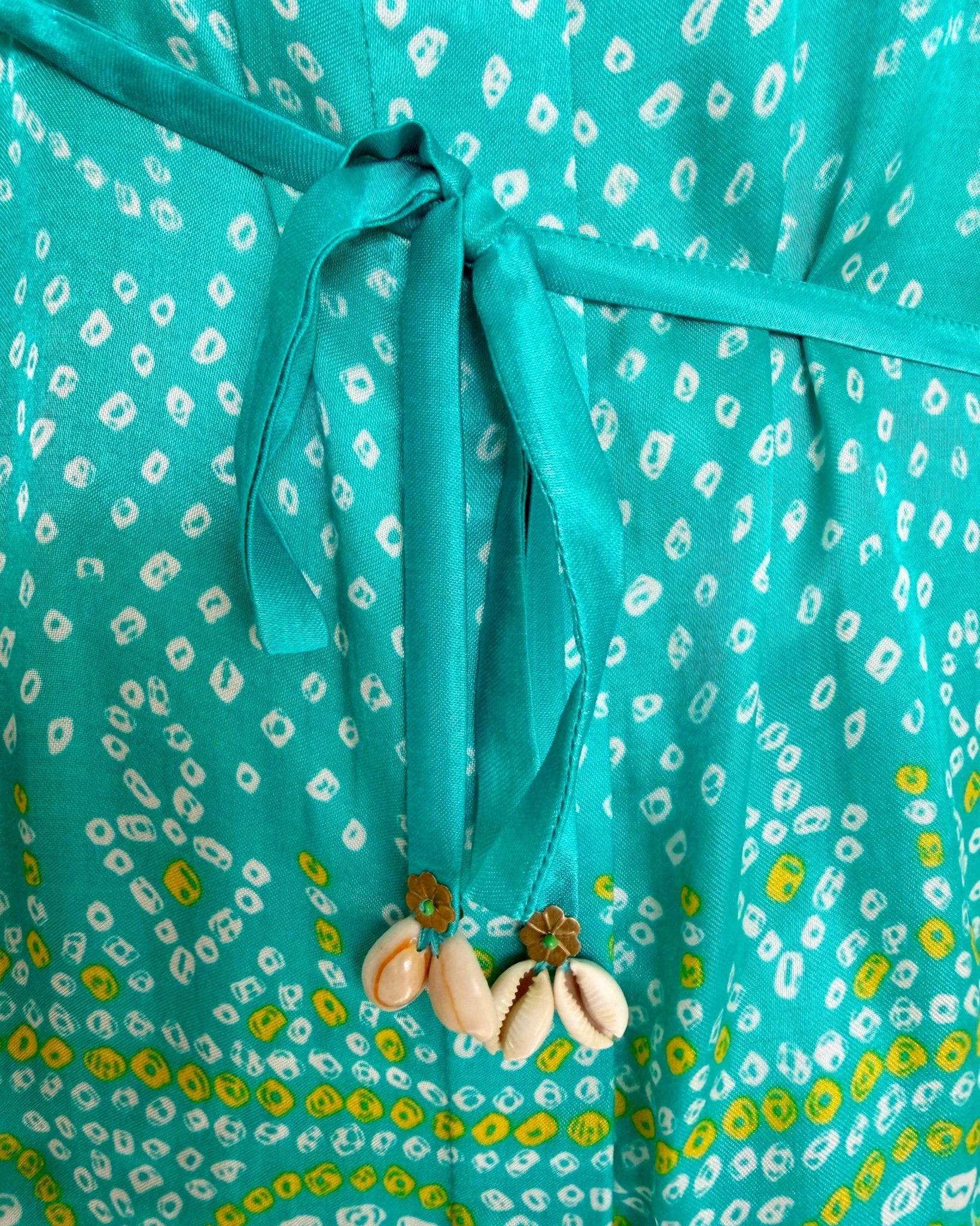 Shirt Bandhej - Aquamaine - Mayura Kumar