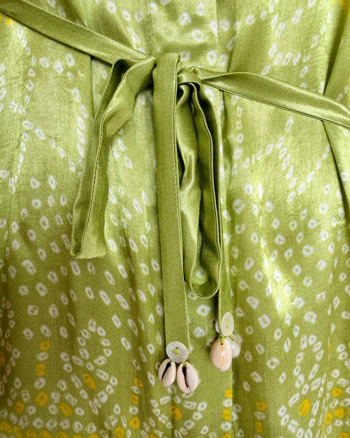 Shirt Bandhej - Fresh Green - Mayura Kumar
