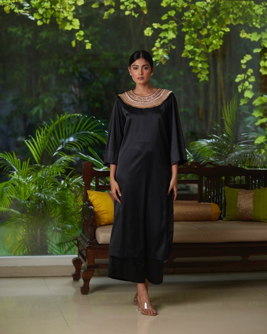 Kurta Set - Black/Gold - Mayura Kumar