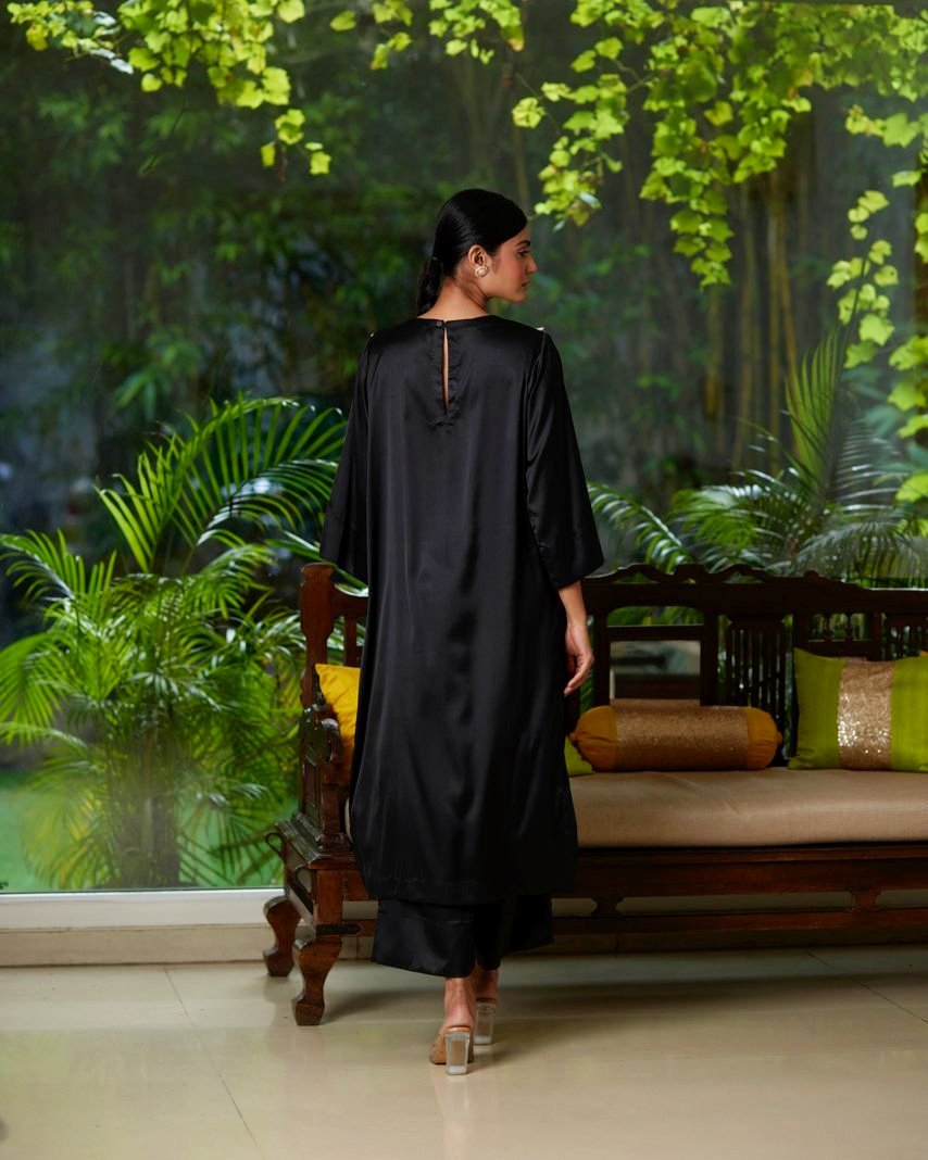 Kurta Set - Black/Gold - Mayura Kumar