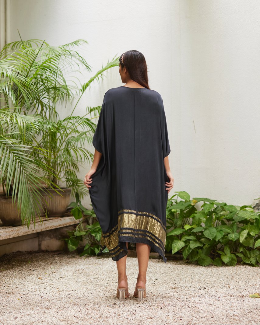 Kaftan - Grey/Gold - Mayura Kumar