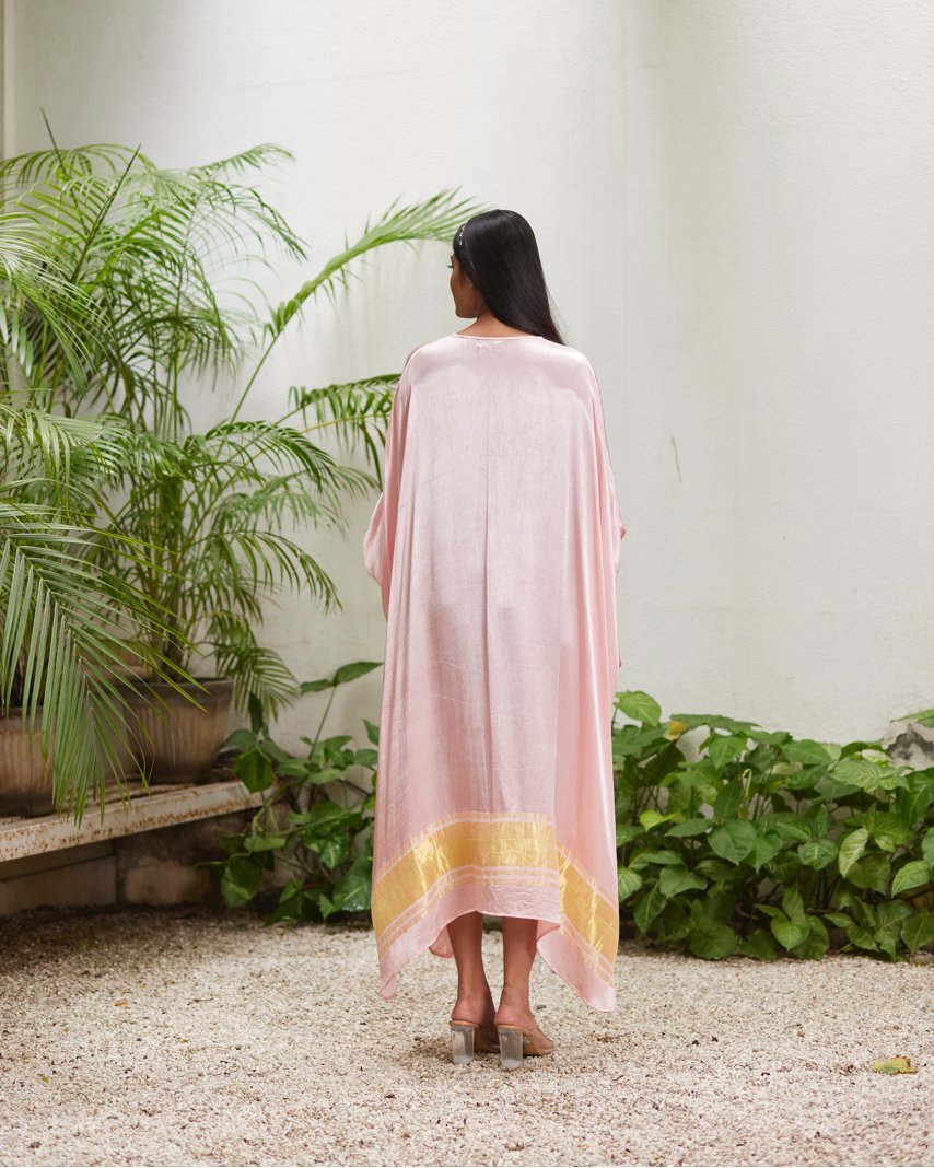 Kaftan - Pink/Gold - Mayura Kumar