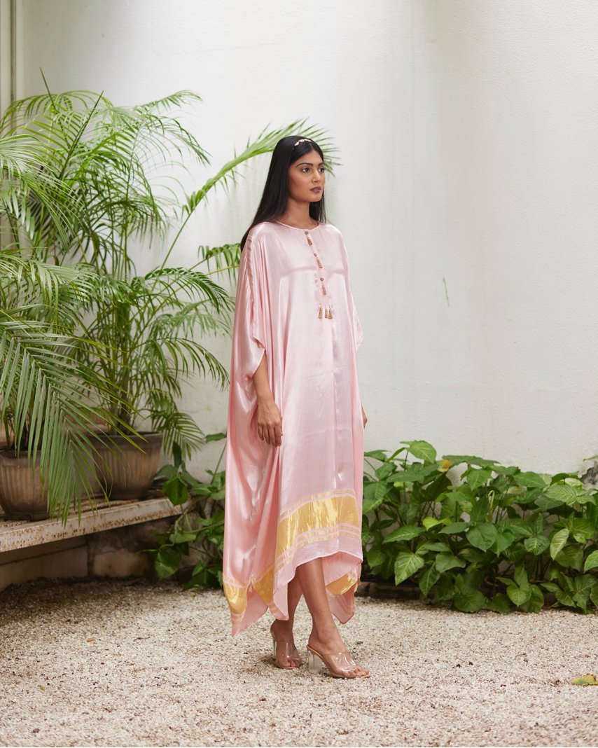 Kaftan - Pink/Gold - Mayura Kumar