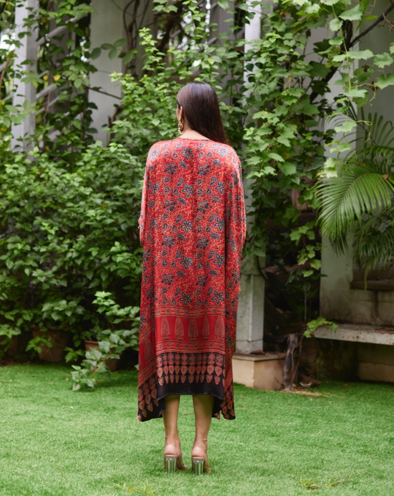 Kaftan - Red/Black - Mayura Kumar