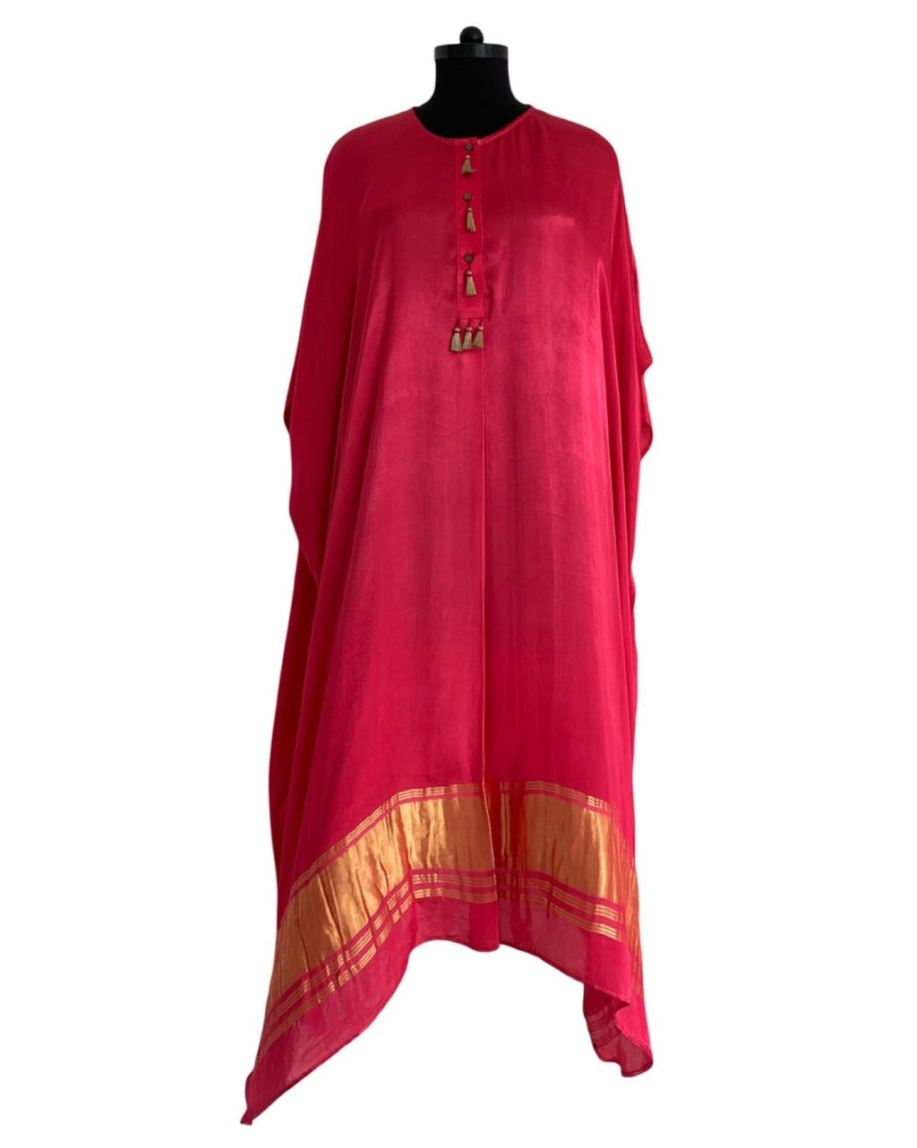 Kaftan -Rose Pink/Gold - Mayura Kumar