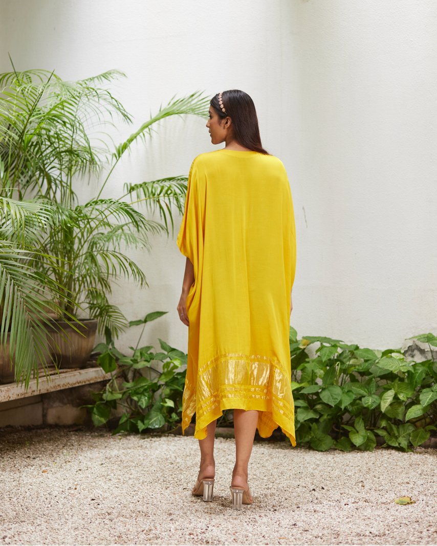 Kaftan - Yellow/Gold - Mayura Kumar
