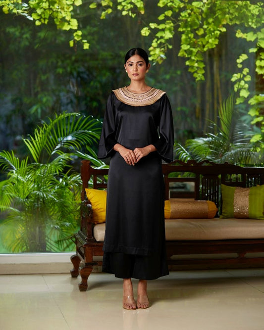 Kurta Set - Black/Gold - Mayura Kumar