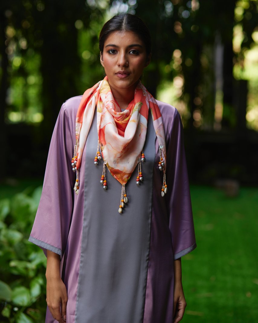 Kurta Set - Lilac/Grey - Mayura Kumar