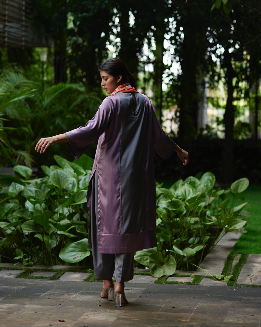 Kurta Set - Lilac/Grey - Mayura Kumar