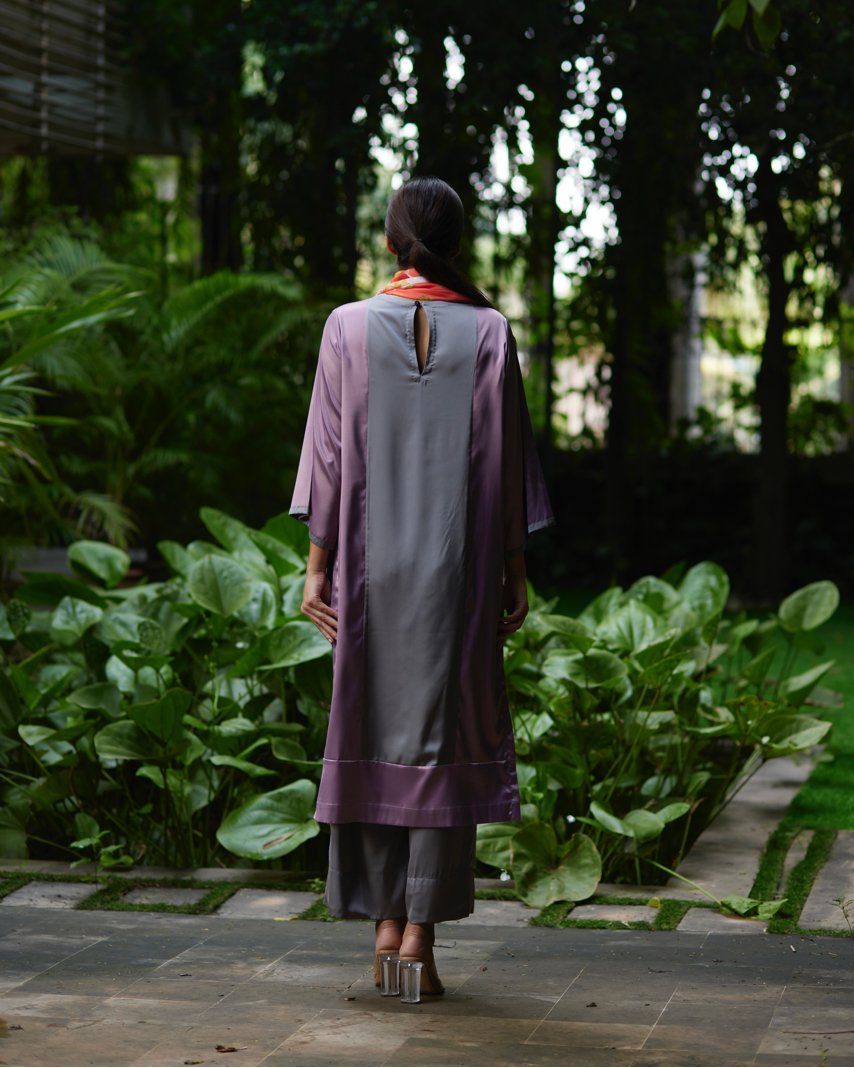 Kurta Set - Lilac/Grey - Mayura Kumar